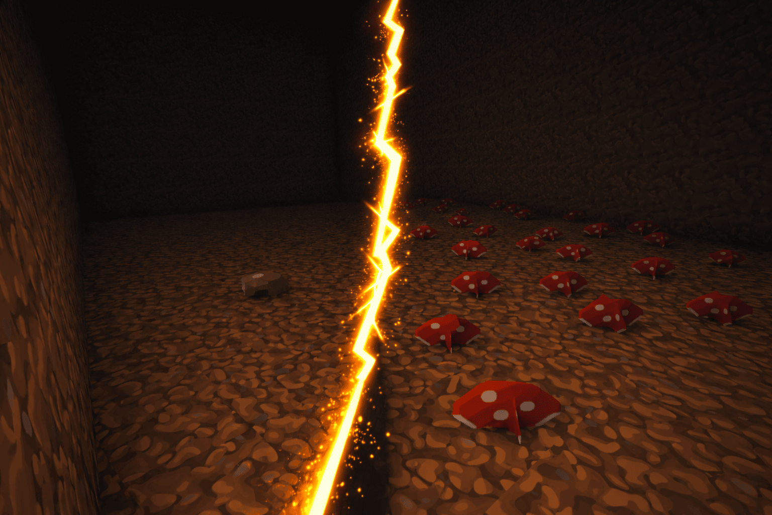 Farm Ă Champignon rouge